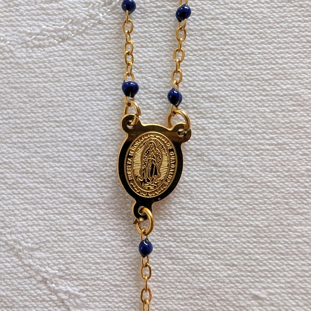 Dainty Rosary Necklace
