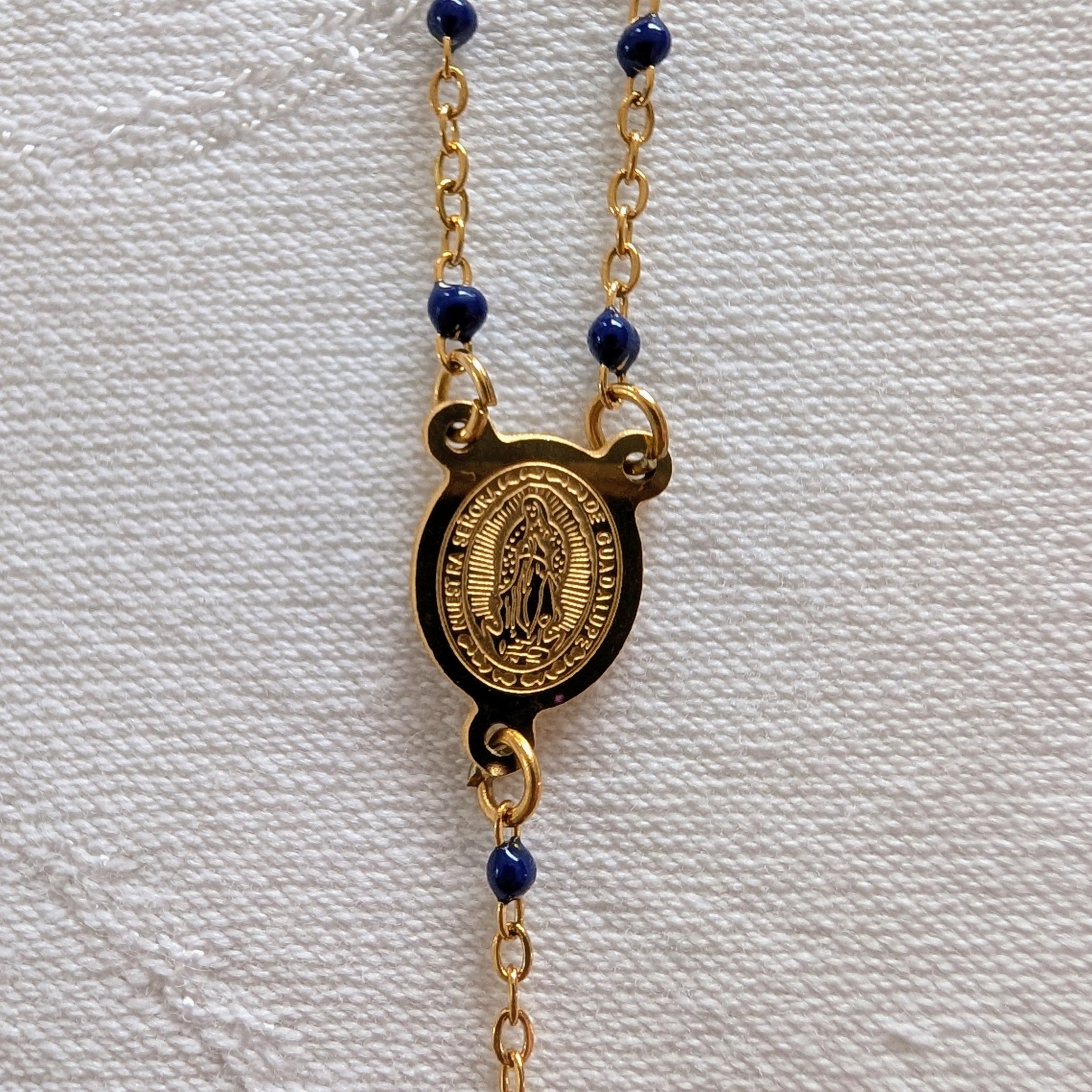 Dainty Rosary Necklace