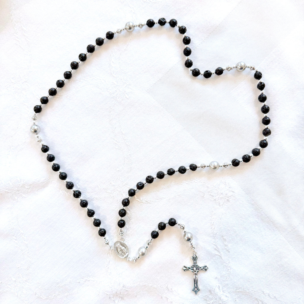 Natural Gemstone Rosary