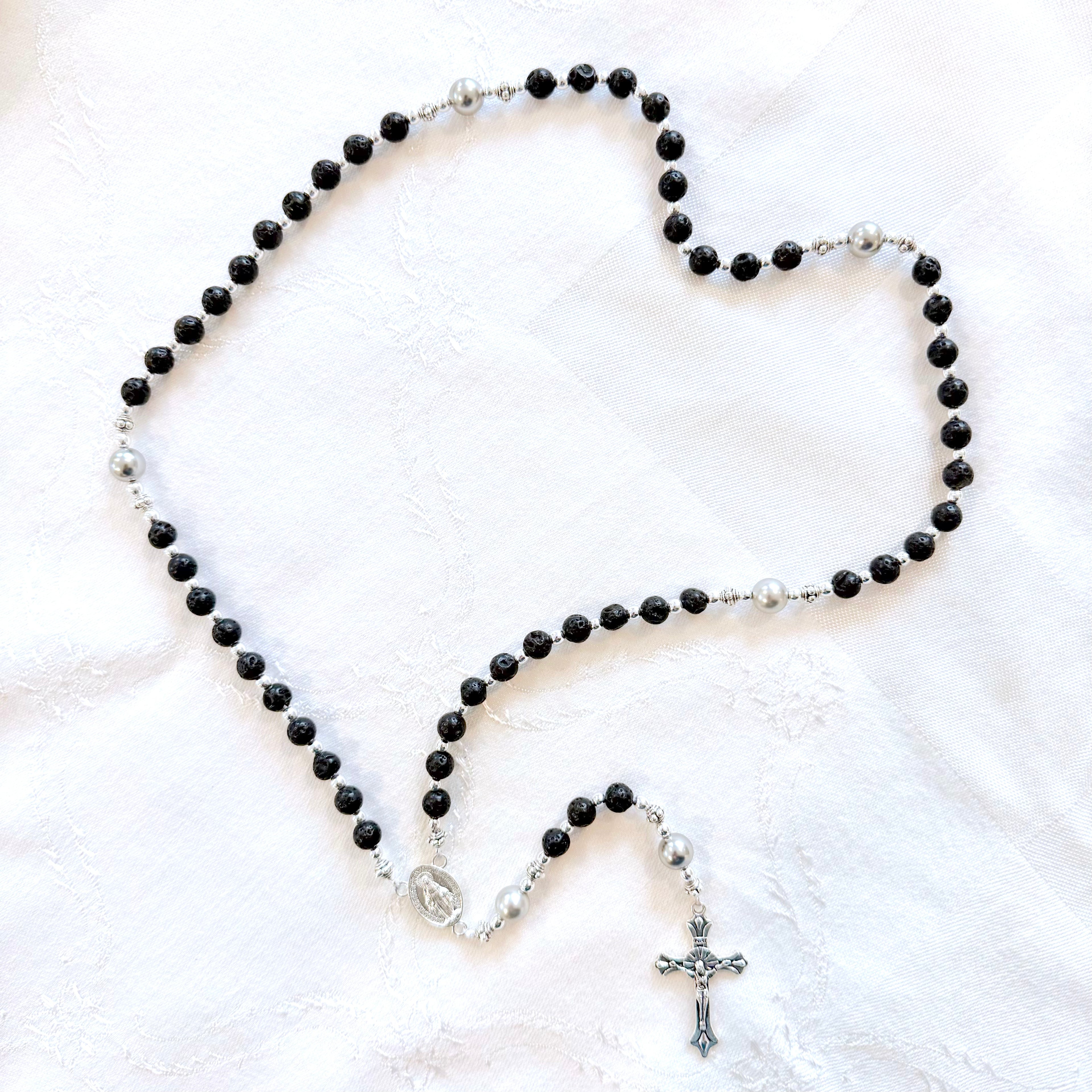 Natural Gemstone Rosary