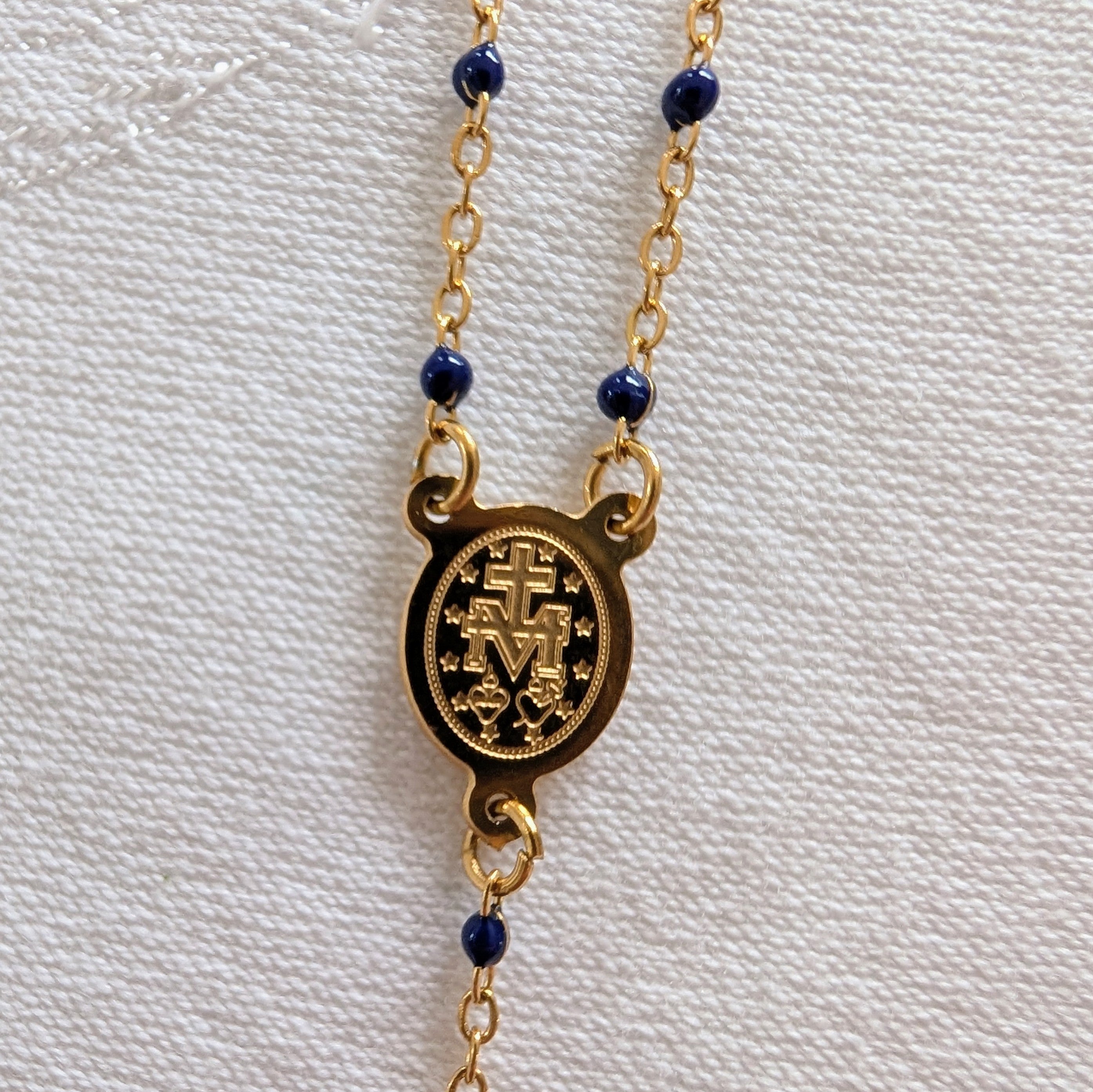 Dainty Rosary Necklace