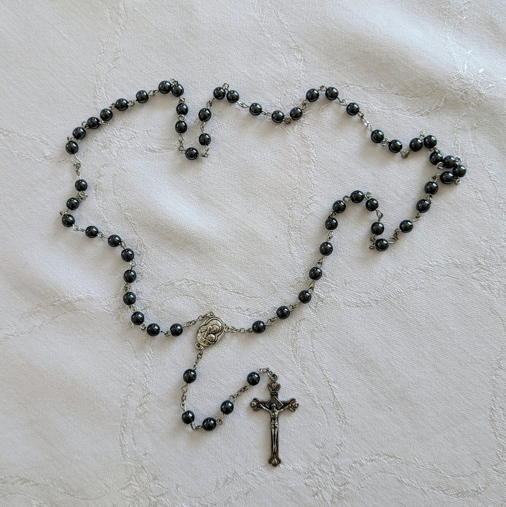 Metal Jerusalem Rosary