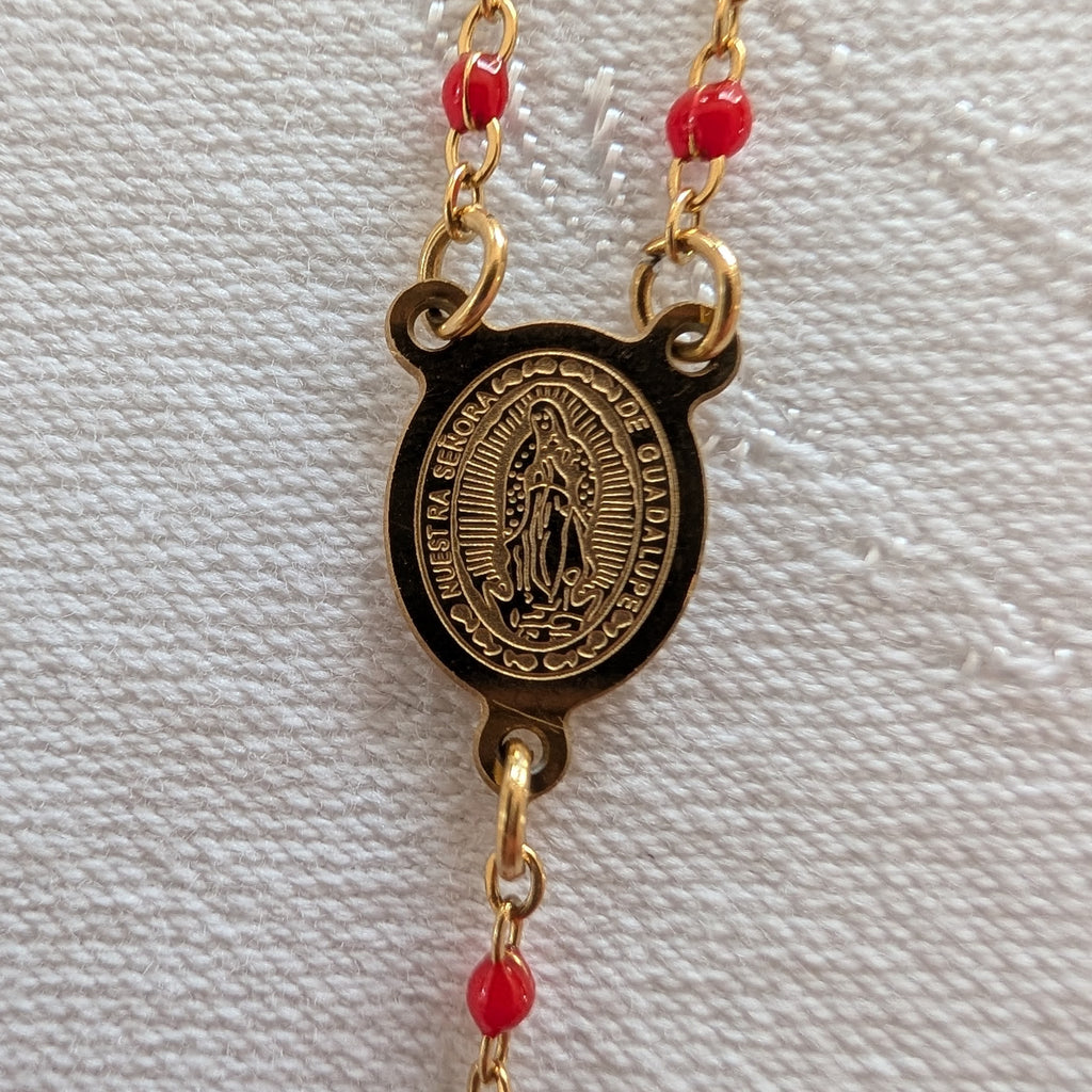 Dainty Rosary Necklace