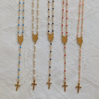 Dainty Rosary Necklace