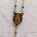 Dainty Rosary Necklace