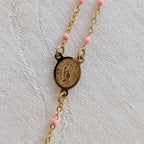 Dainty Rosary Necklace