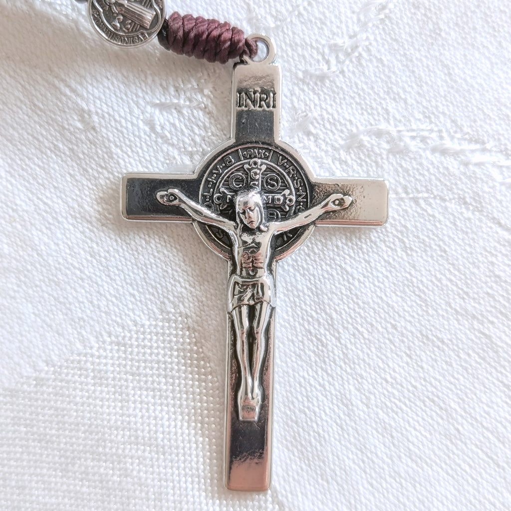St. Benedict Olive Wood Rosary