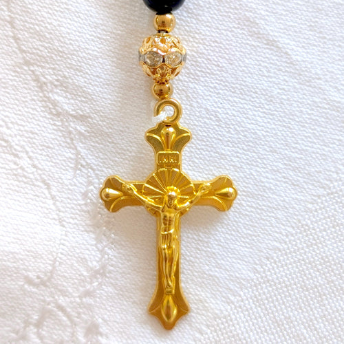 Black & Gold Rosary