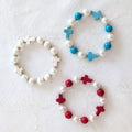 Pearl Cross Bracelet