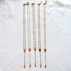 Dainty Rosary Necklace