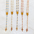 Dainty Rosary Necklace