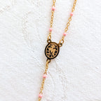 Dainty Rosary Necklace