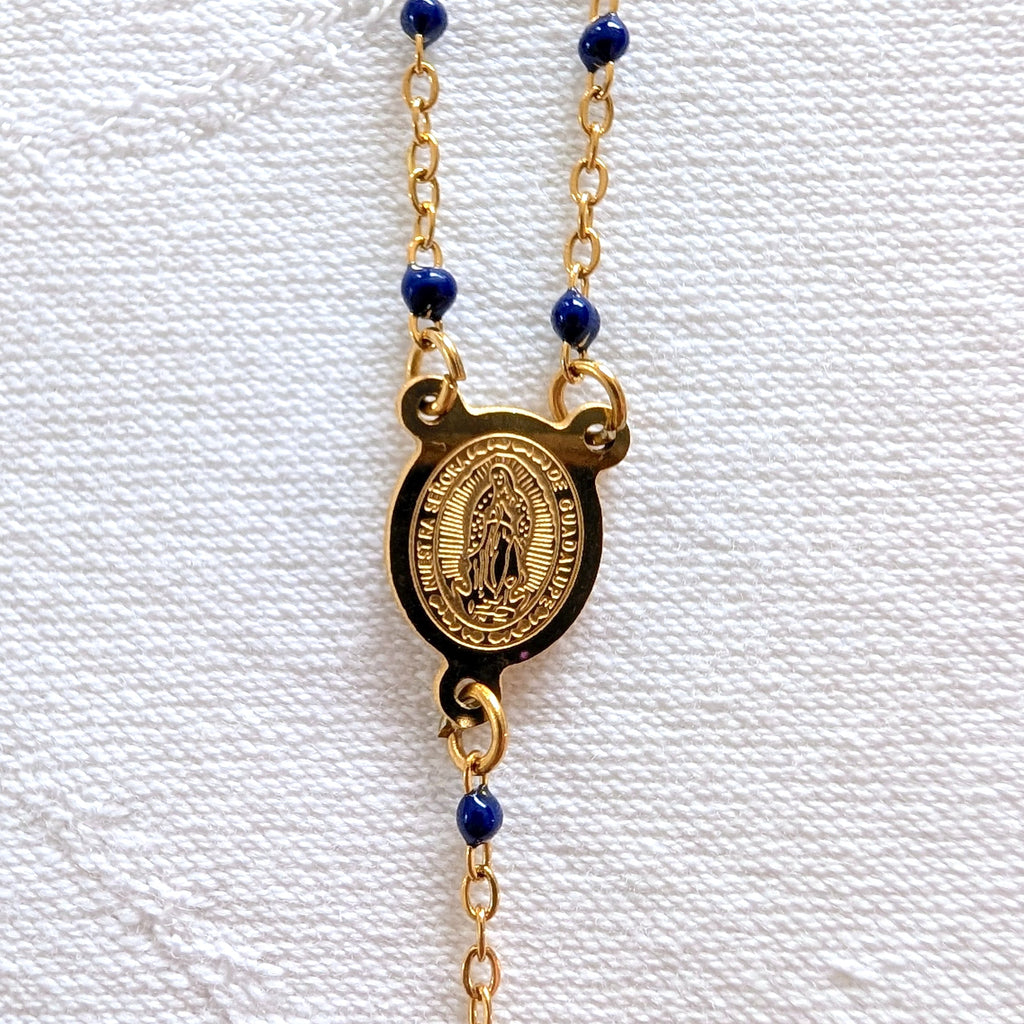 Dainty Rosary Necklace