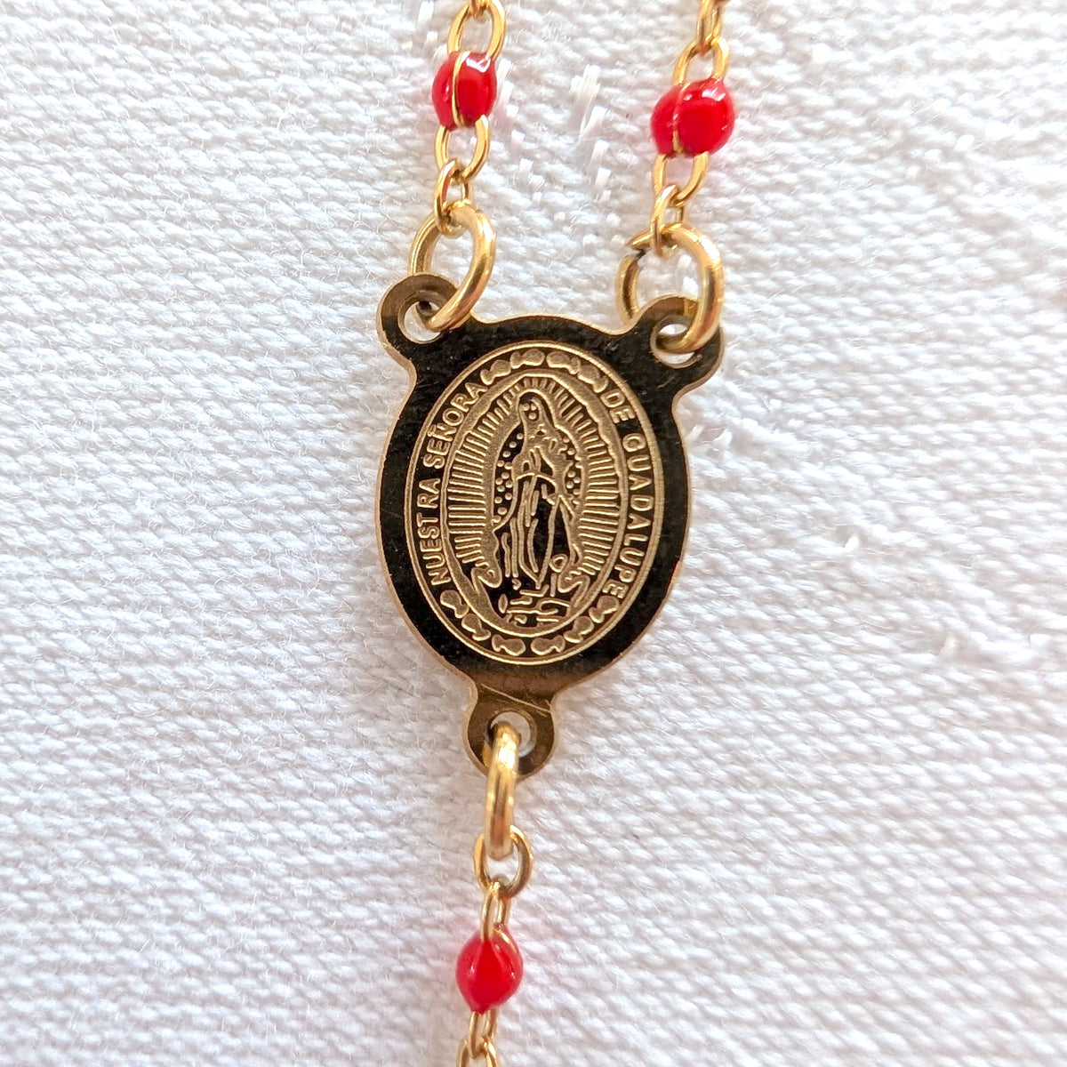 Dainty Rosary Necklace