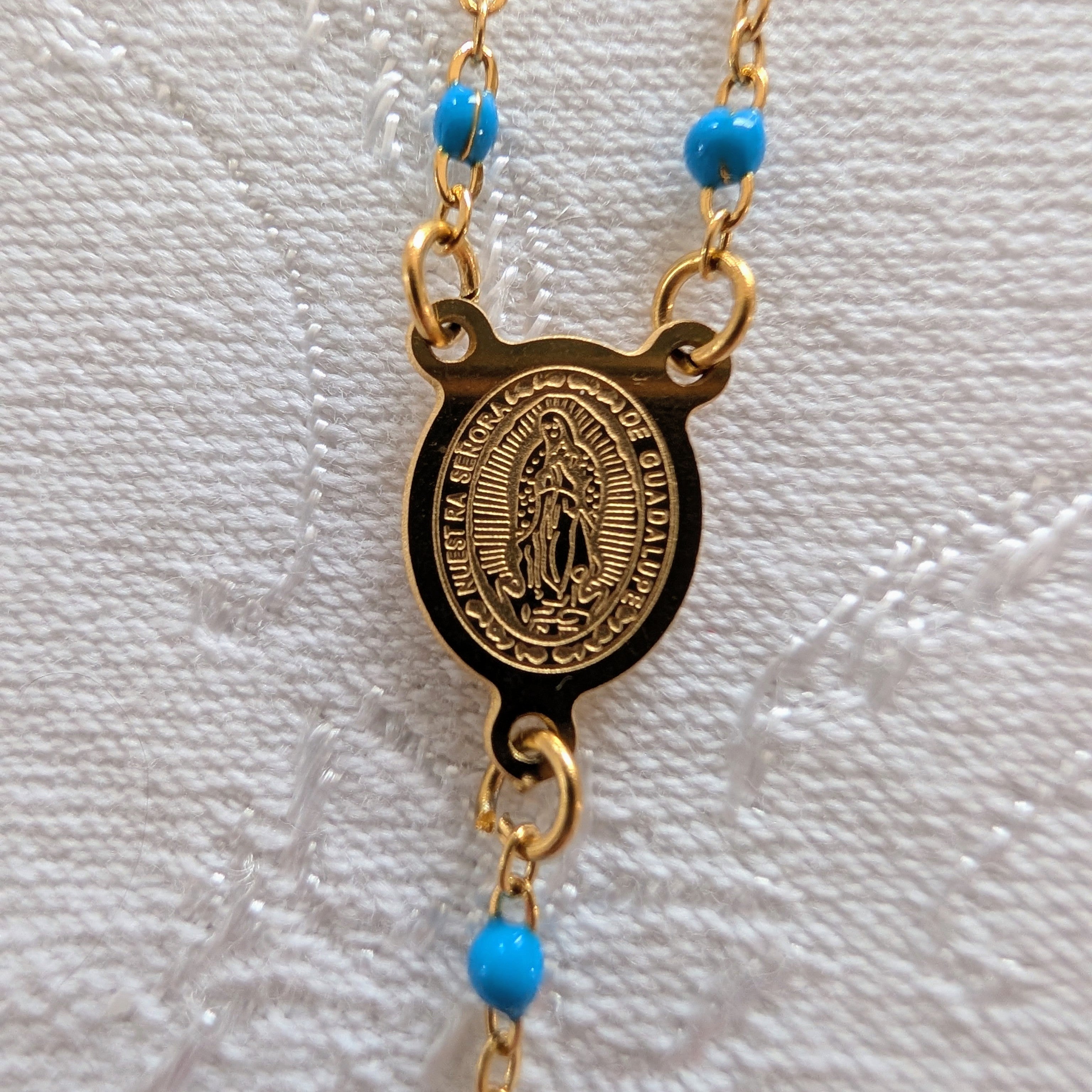 Dainty Rosary Necklace