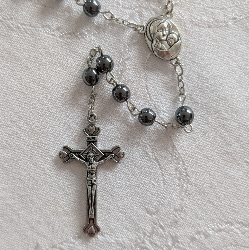 Metal Jerusalem Rosary