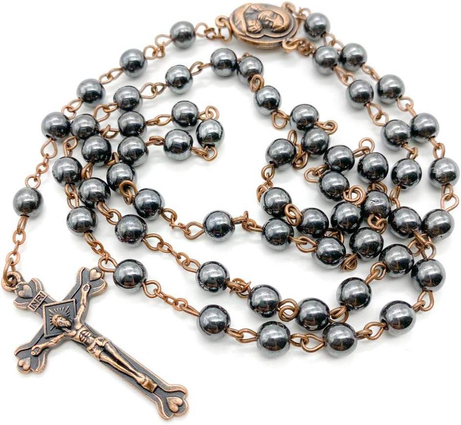 Metal Jerusalem Rosary