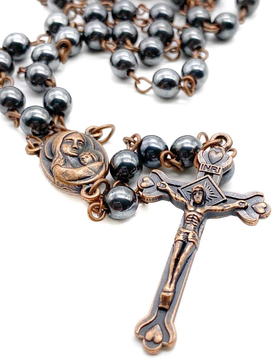 Metal Jerusalem Rosary