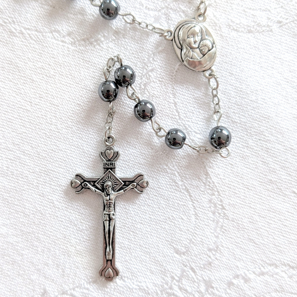 Metal Jerusalem Rosary