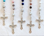 Natural Gemstone Rosary