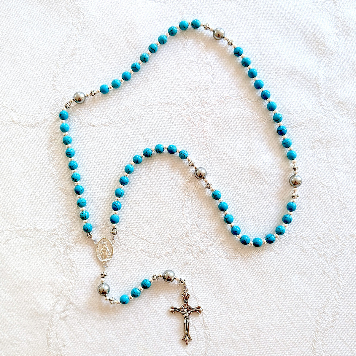 Natural Gemstone Rosary
