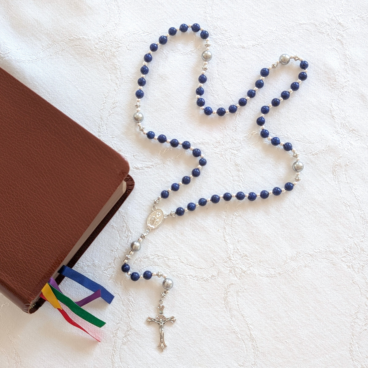 Natural Gemstone Rosary