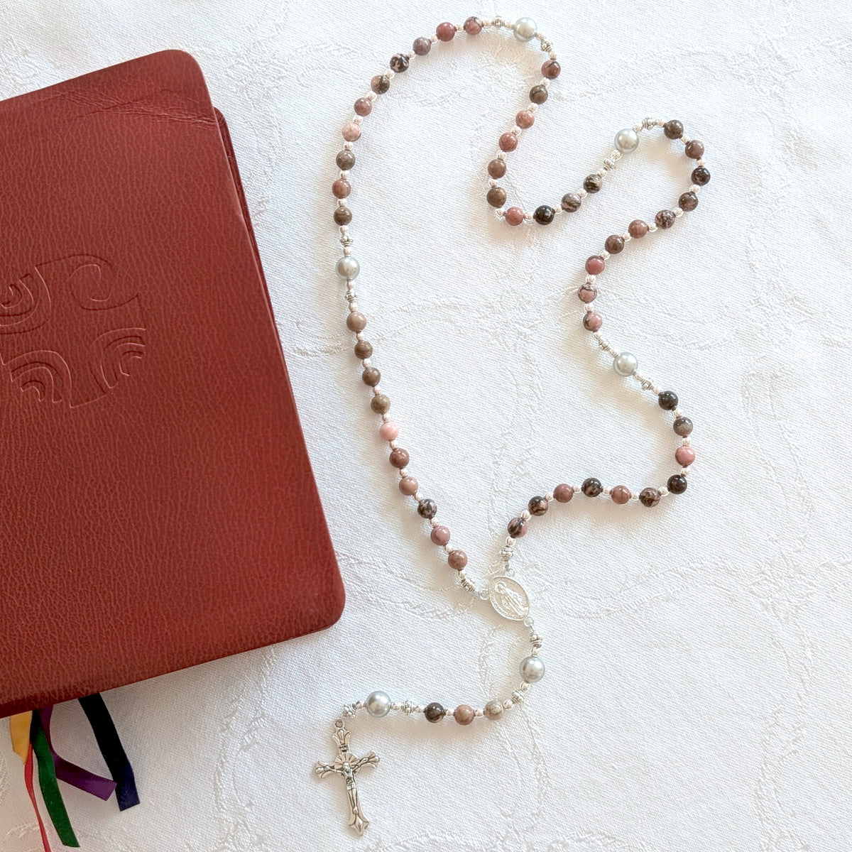 Natural Gemstone Rosary