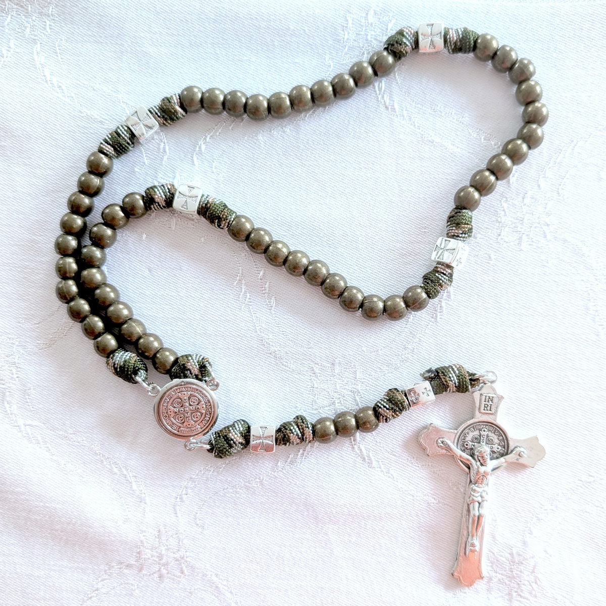 St. Benedict Paracord Rosary