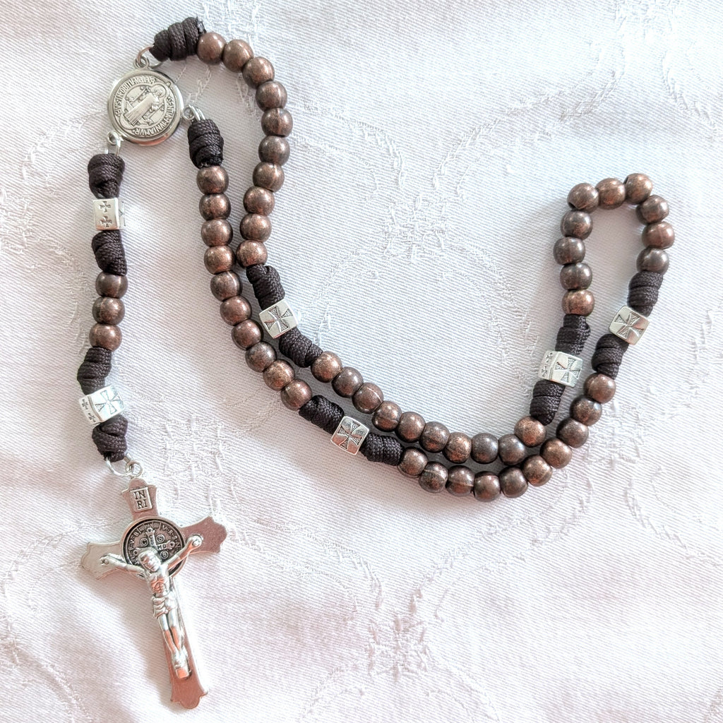 St. Benedict Paracord Rosary