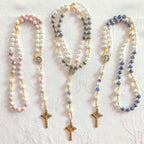 St. Benedict Natural Stone Rosary