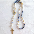 St. Benedict Natural Stone Rosary
