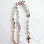 St. Benedict Natural Stone Rosary