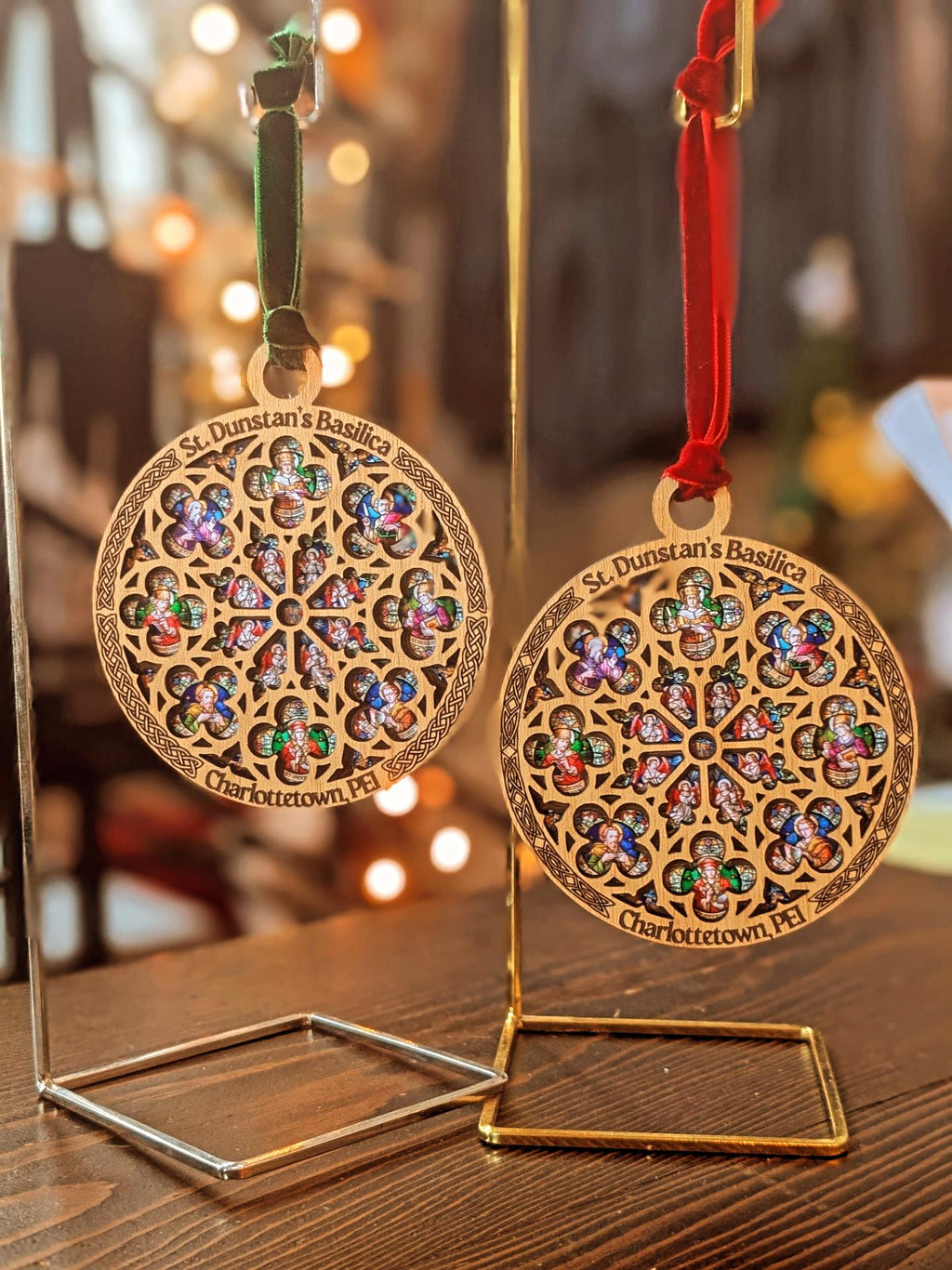 St. Dunstan's Rose Window Ornament