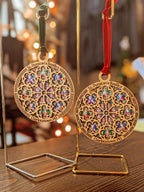 St. Dunstan's Rose Window Ornament