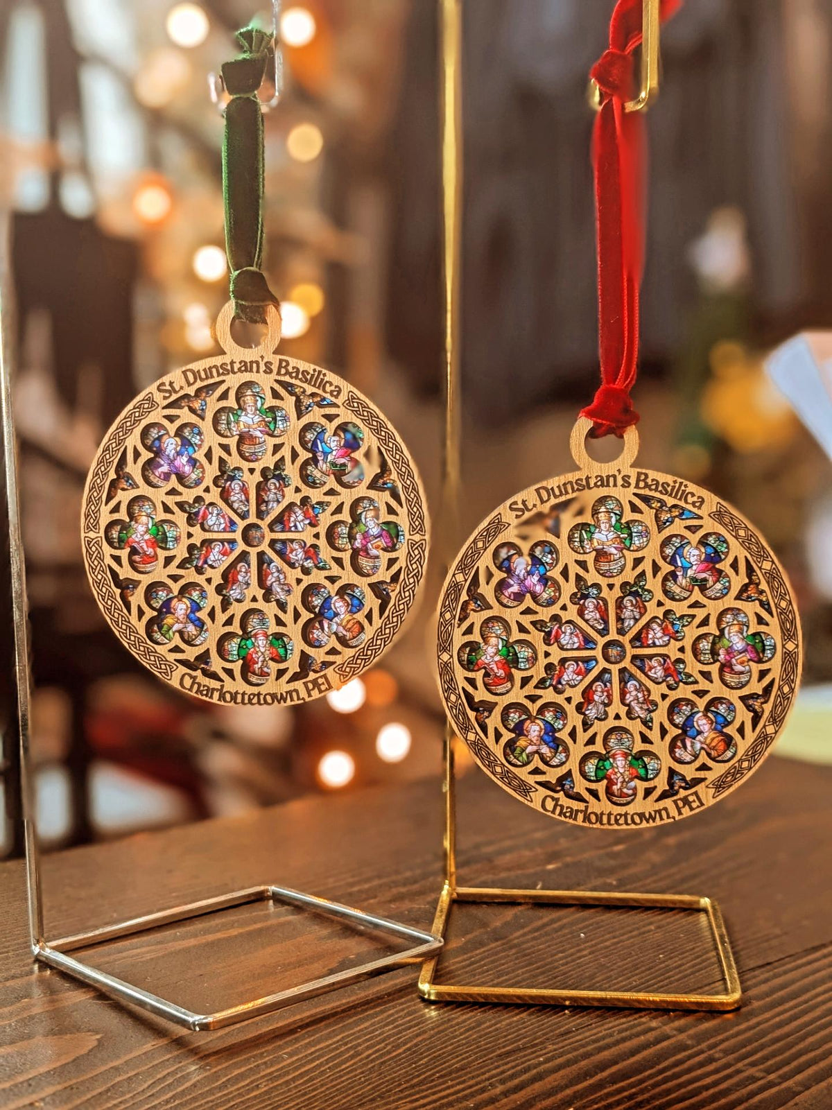 St. Dunstan's Rose Window Ornament